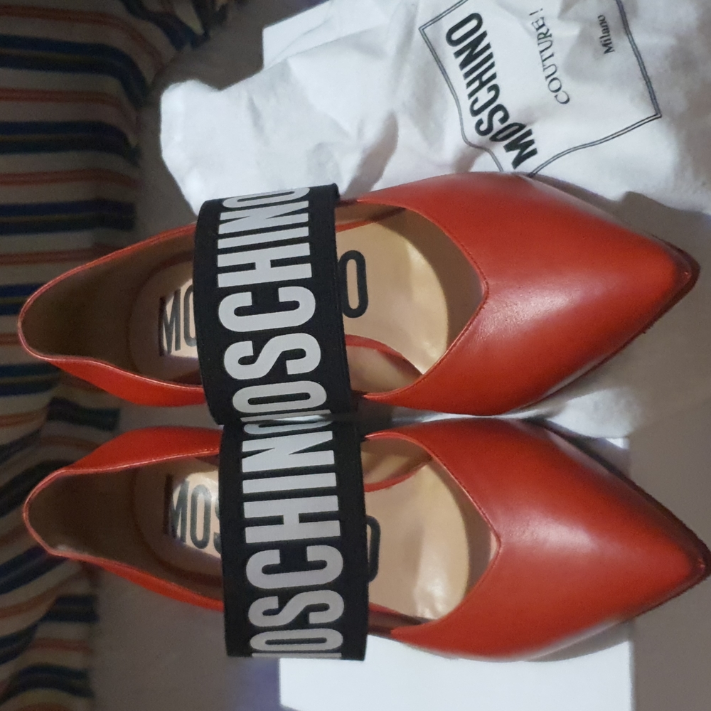 Authentic moschino shoe